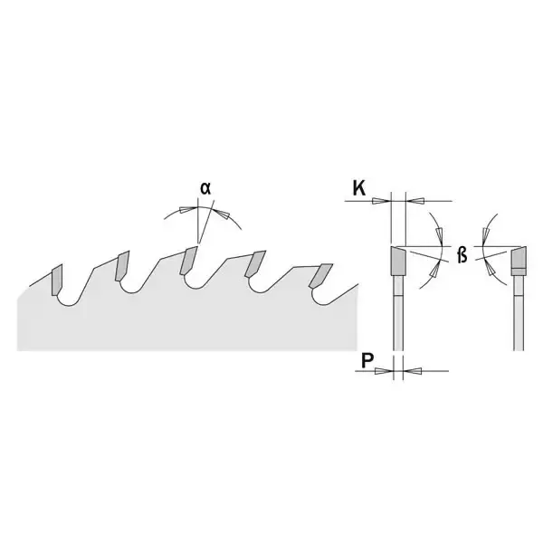 Pyörösahanterä 160x2,2x20mm z56 a=15° b=15° atb, cmt - Pyörösahanterät - 503-292-160-56HCMT - 1