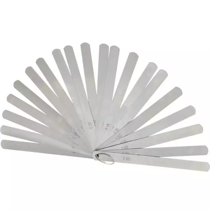 Rakotulkki (mäntä), 20 lehteä, 0,05–1 mm, ks tools - Rakotulkit - 503-300-0616KST - 1