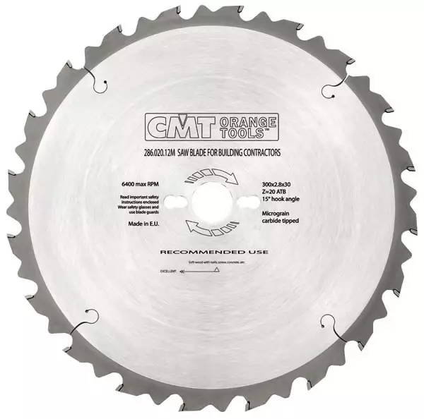 Saeketas 600x4,2x30 z40 hm, cmt - Pyörösahanterät - 503-286-040-24MCMT - 1
