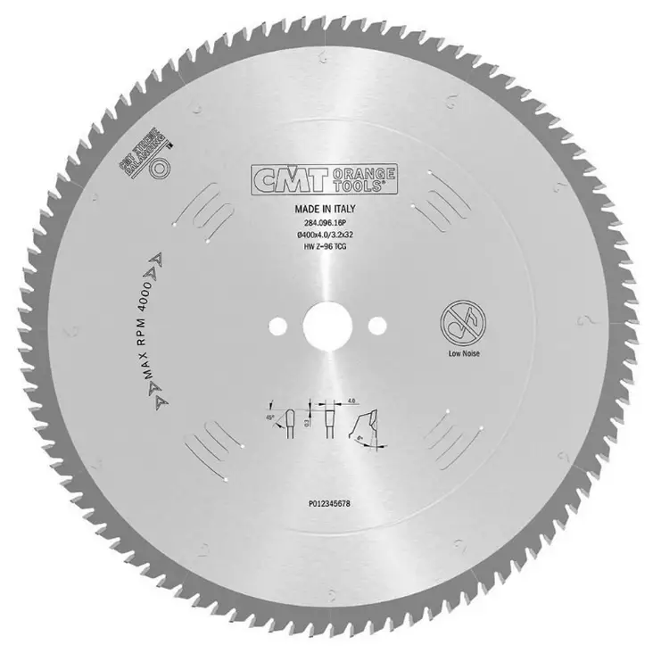 Sawblade for non-ferrous metal and plastic hw xtreme 250x3,2/2,5x32 z80 a=6° b=tcg, cmt - Pyörösahanterät metallille - 503-284-080-10PCMT - 1
