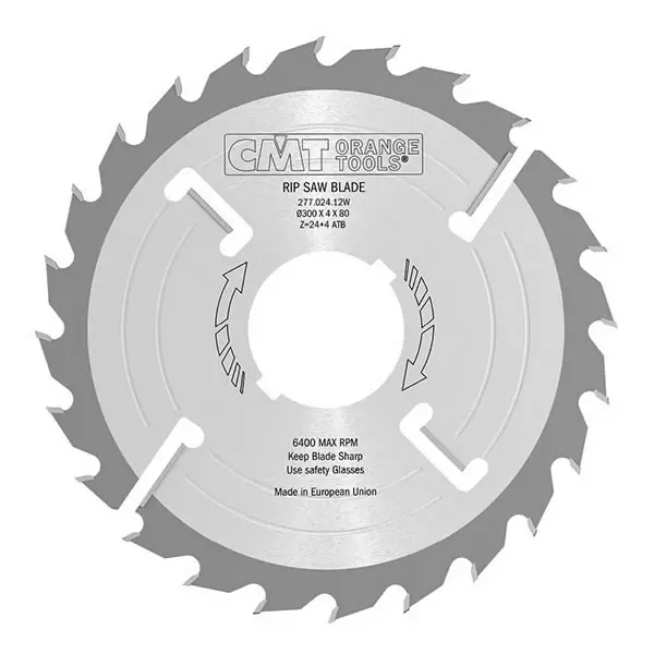Sawblade for wood 350x4,2/2,8x70mm z24+6 a=18° b=10° atb, cmt - Pyörösahanterät - 503-277-024-14VCMT - 1