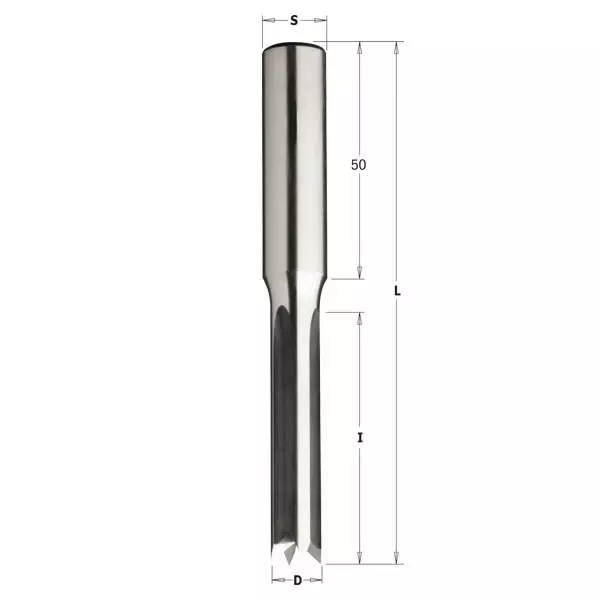 Slot mortising bit s=13 z4 hl rh-lh 14x55x110, cmt - Puunporaus - 503-104-140-30CMT - 1