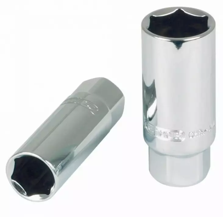 Sytytystulppahylsy 1/2" chromeplus 18mm, ks tools - Hylsyt ja voimahylsyt - 503-918-1207-EKST - 1