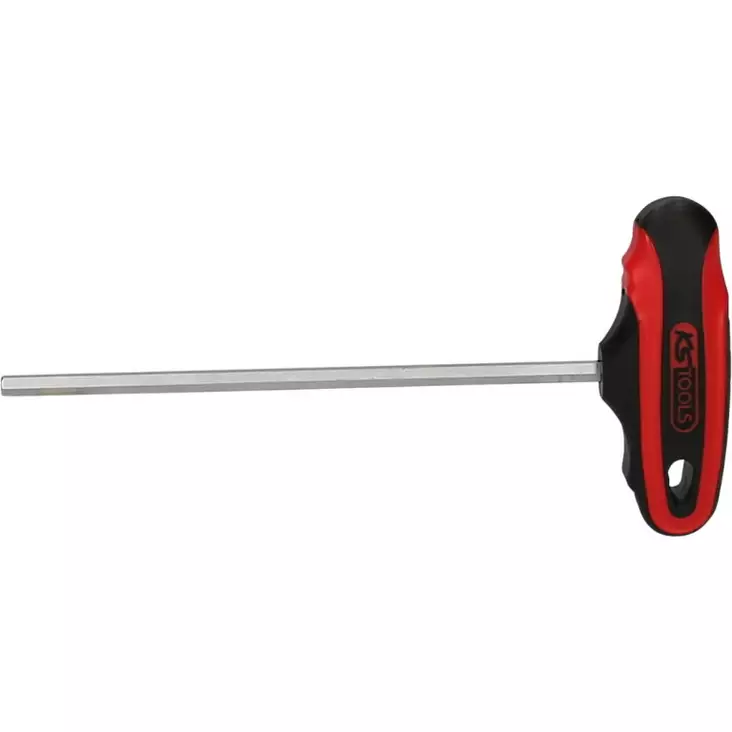 T-handle hexagon key wrench, 5mm, 185mm, on hang tag, ks tools - Torx-avaimet - 503-158-8035KST - 1