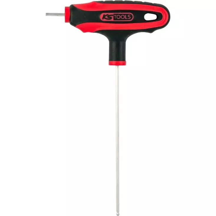 T-kuusiokolo ergo+ 3 mm pallo, ks tools - Torx-avaimet - 503-151-8132-EKST - 1