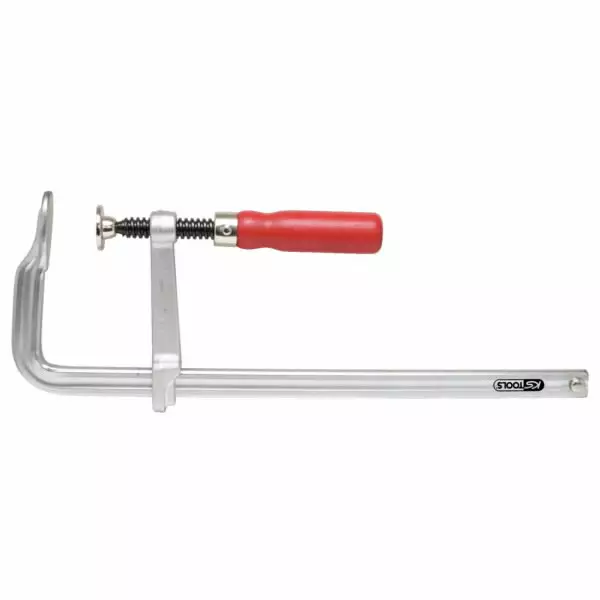 Täysteräksinen ruuvipuristin, 140x300 mm, ks tools - Liimapuristimet - 503-145-0212KST - 1
