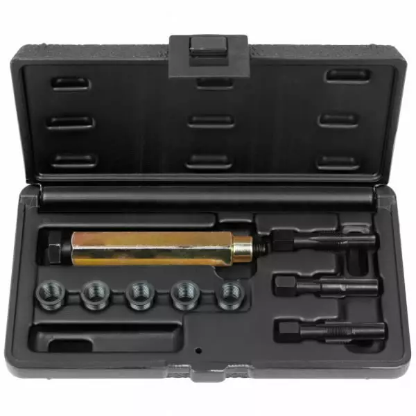 Threadfix-korjaussarja m10x1,25 hehkutulpille, 9-os, ks tools - Moottorityökalut - 503-150-5050KST - 1