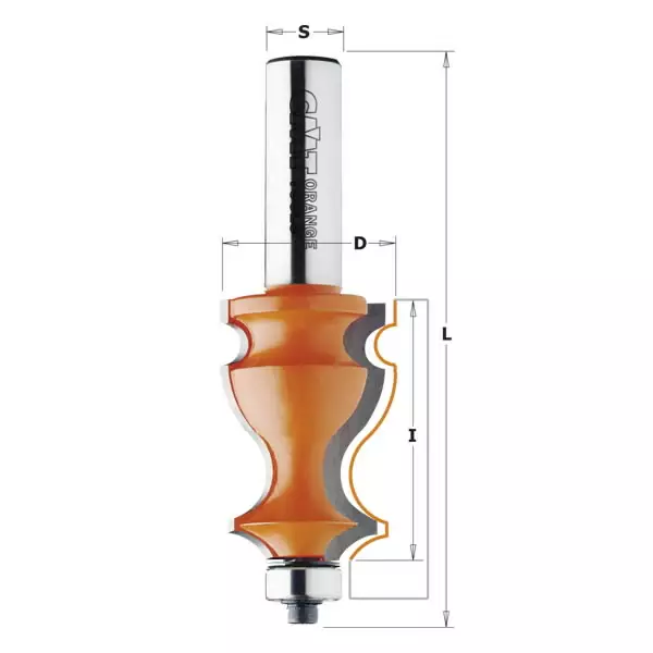 Traditional bit tct s=12 d=27x41, cmt - Yläjyrsimen terät - 503-955-902-11CMT - 1