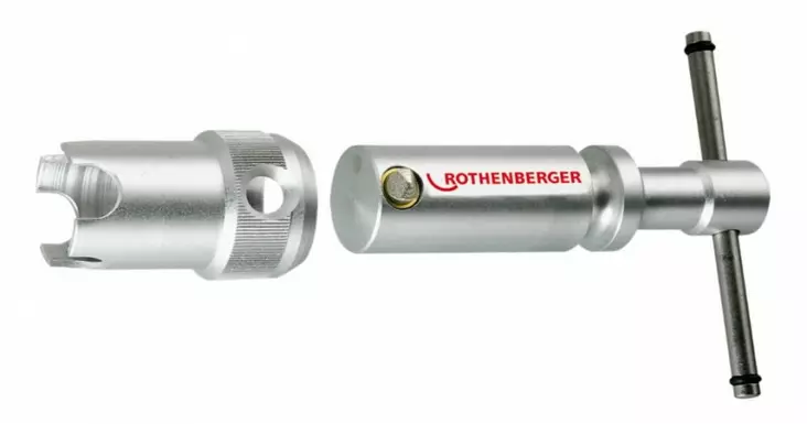 Valve key ro-quick w. adapter, rothenberger - Muut putkityökalut - 503-70439ROT - 1