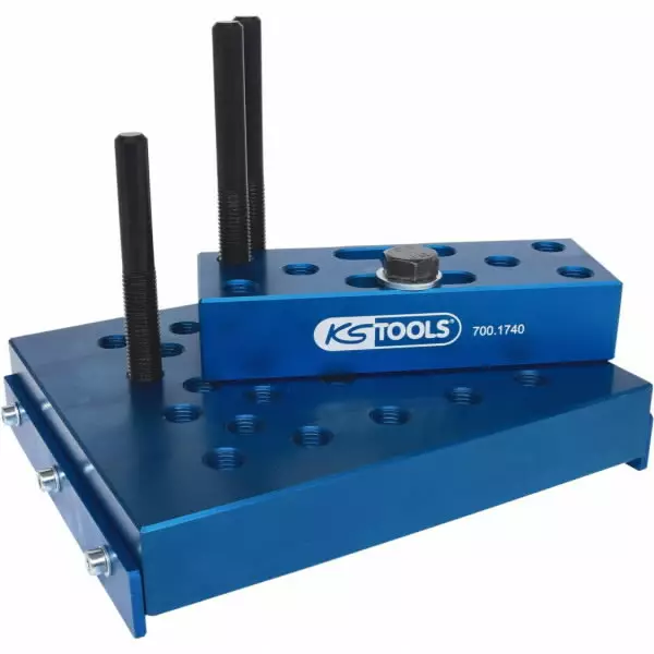 Yleismallinen puristusalusta, 245x200 mm, ks tools - Moottorityökalut - 503-700-1740KST - 1