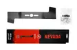 Universal blade NEVADA 40,0cm - with wings, Nevada - Ruohonleikkurin mallikohtaiset terät - 503-92-5001WNEV - 2