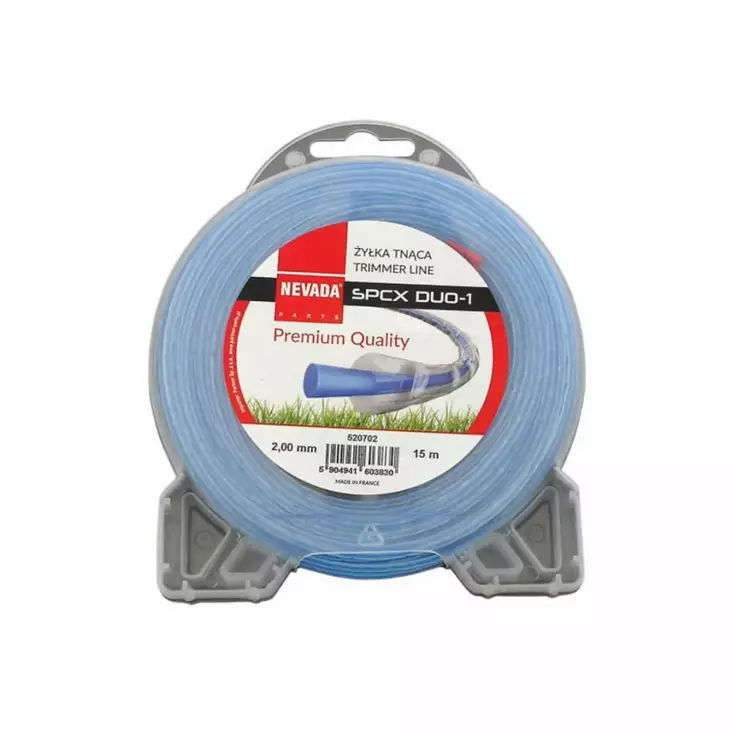 Siima spcx premium 2,0mm x 15m, nevada - Trimmerin siimat - 503-520702NEV - 1