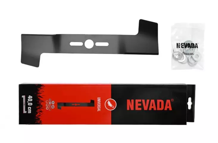 Universal blade NEVADA 40,0cm - with wings, Nevada - Ruohonleikkurin mallikohtaiset terät - 503-92-5001WNEV - 1