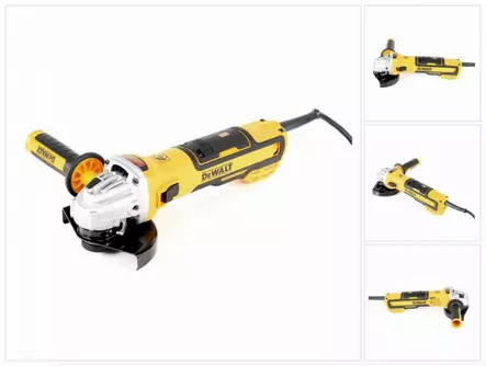 Kulmahiomakone dwe4347, harjaton, 125 mm, 1700w, dewalt - Kulmahiomakoneet - 503-DWE4347DW - 1