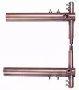 Arms pair with electrodes l=350mm, telwin - Pistehitsaustarvikkeet - 503-803100TELW - 1