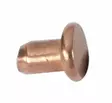 Plain rivets (100pcs/pack), fe-cu 3x4,5mm, telwin - Pistehitsaustarvikkeet - 503-802298TELW - 1