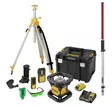 Rotary laser dck379d1g, green line, 600m, 18v / 2,0ah, dewalt - Ristiviivalaserit - 503-DCK379D1GDW - 1