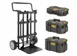 Toughsystem 2.0 mobile folding trolley + 3 boxes, dewalt - Työkalut työkaluvaunuihin - 503-DWST83401-1DW - 1