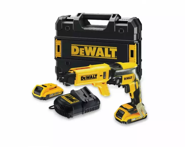 Akkukäyttöinen kipsilevyruuvinväännin nauharuuvilippaalla dc, dewalt - Ruuvinvääntimet - 503-DCF620D2KDW - 1