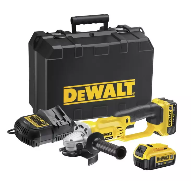 Akkukulmahiomakone dcg412m2, 125 mm, 18v / 4,0ah, dewalt - Kulmahiomakoneet - 503-DCG412M2DW - 1