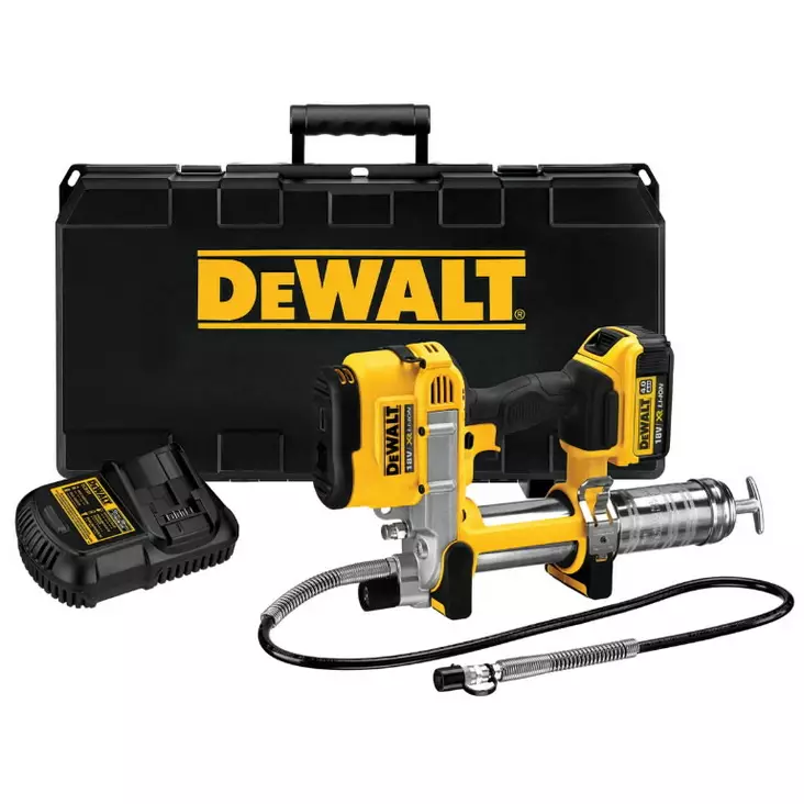Akkurasvapuristin dcgg571m1, 18v / 4,0ah, dewalt - Massa- ja rasvapuristimet - 503-DCGG571M1DW - 1