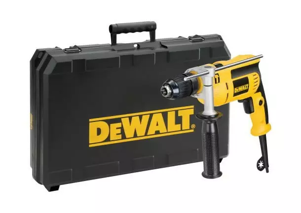 Impact drill dwd024ks, keyless chuck, case, dewalt - Iskuporakoneet - 503-DWD024KSDW - 1