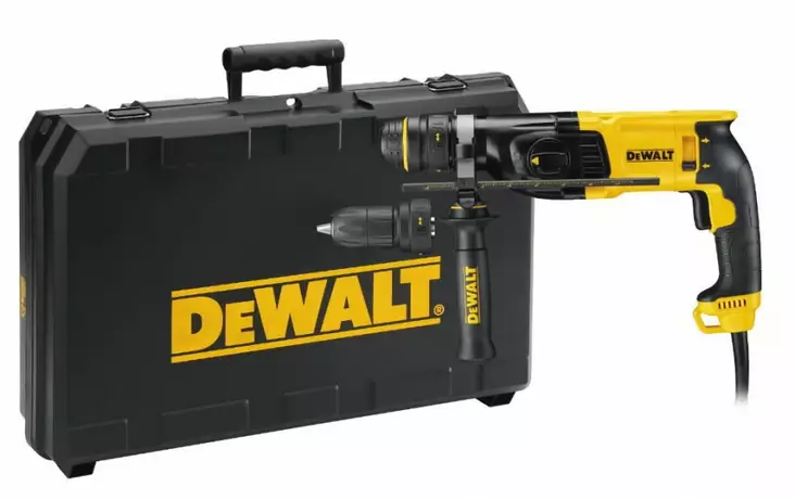 Kombiporavasara d25134k, sds+, 800w + 13 mm lisäistukka, dewalt - Poravasarat - 503-D25134KDW - 1