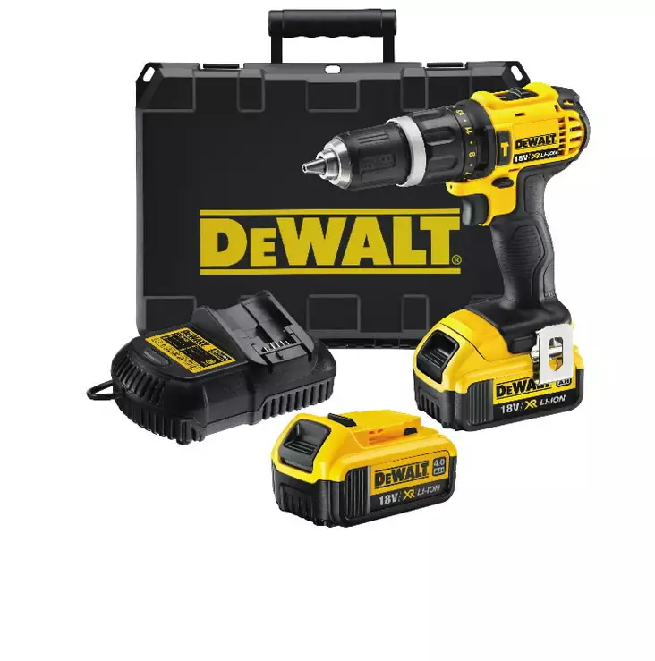 Löögiga akutrell dcd785m2, 18v / 4,0ah, dewalt - Iskuporakoneet - 503-DCD785M2DW - 1
