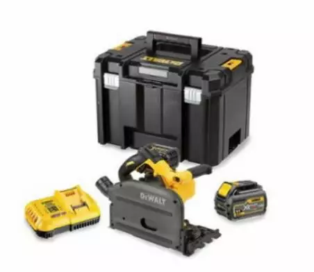 Plunge saw dcs520t2, flexvolt, 165mm, 2x6,0 ah, dewalt - Pyörösahat - 503-DCS520T2DW - 1