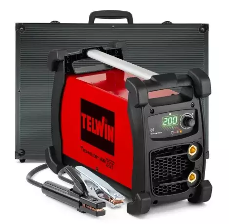 Puikkohitsauskone 200 A alumiinilaukussa Technology 236 XT, Telwin - Hitsausinvertterit ja puikkohitsaus - 503-816259TELW - 1