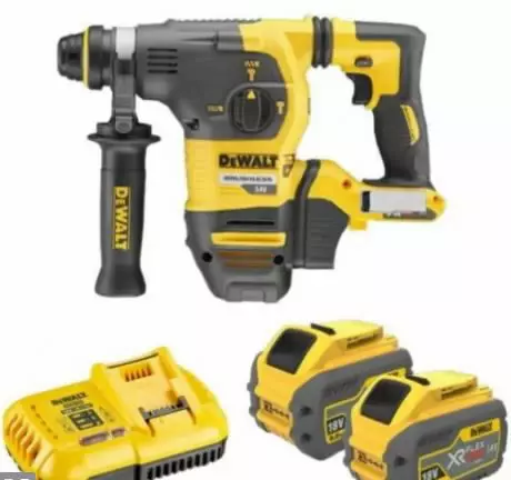 Rotary hammer dch333x2, flexvolt, 54v, 2x9,0ah, dewalt - Poravasarat - 503-DCH333X2DW - 1