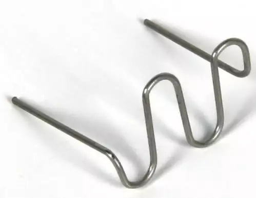 Wave staples for hot stapler (100pcs/pack) 0,6mm, telwin - Pistehitsaustarvikkeet - 503-804077TELW - 1