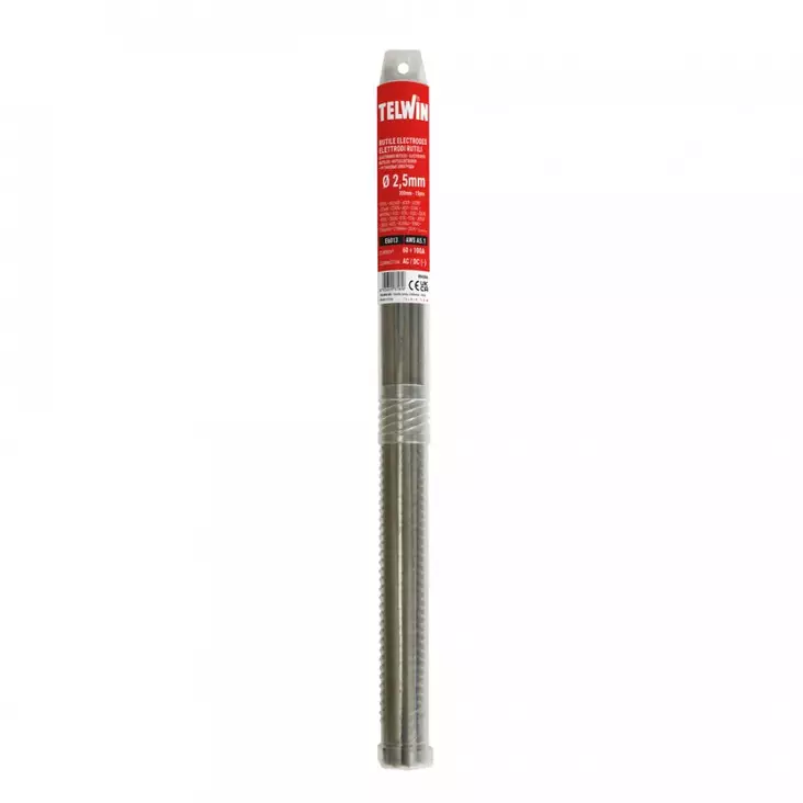 Welding electrode Rutile (15pcs/pack) 2,5x300mm (ex 802618), Telwin - Hitsauspuikot - 503-804566TELW - 1