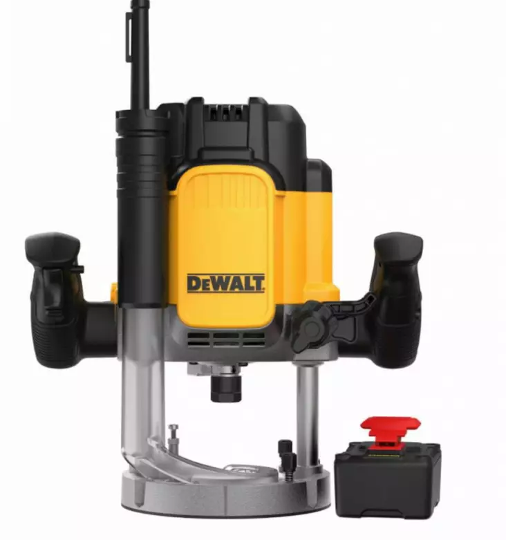 Yläjyrsin dwe627kt, 2300w, 12 mm kiristysholkki, dewalt - Jyrsimet - 503-DWE627KTDW - 1